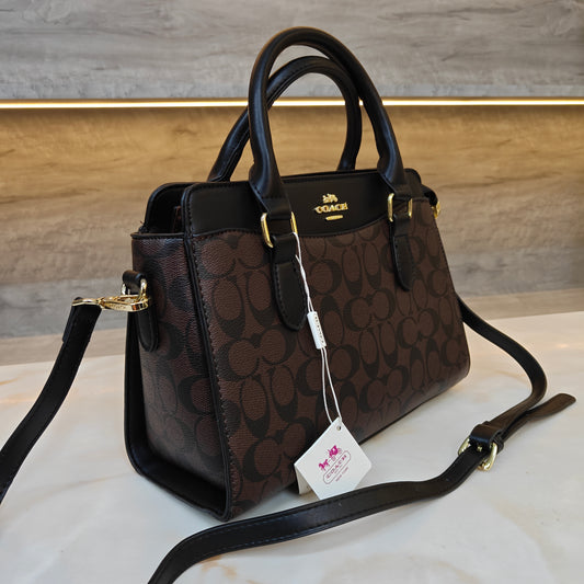 CH Satchel Bag (Coffee Black)