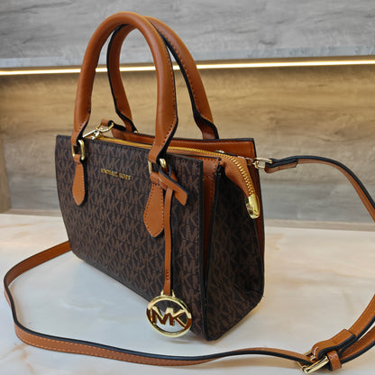 MK34 Satchel Bag (Coffee Tan)