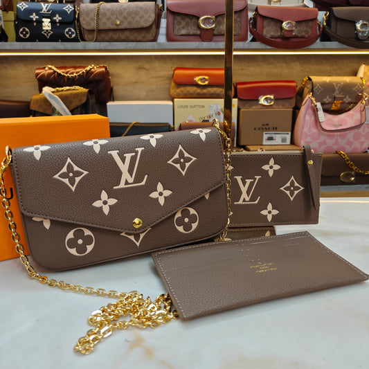 LV222 - Sling - Black Monogram 3 in 1