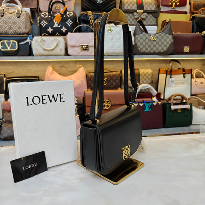 LW Goya Silk Handbag - Black (Ultra Premium)