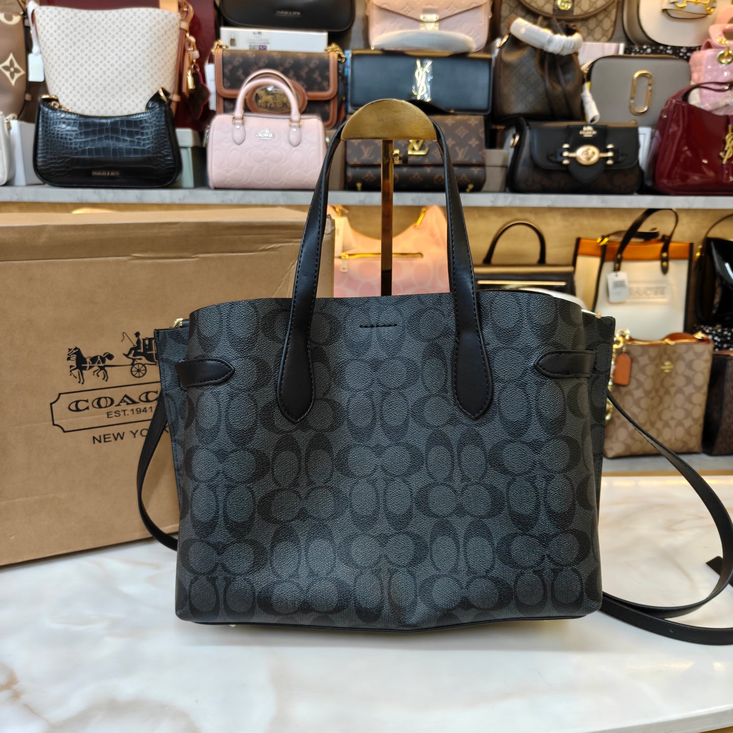 CH Hanna Carryall -  Black Grey