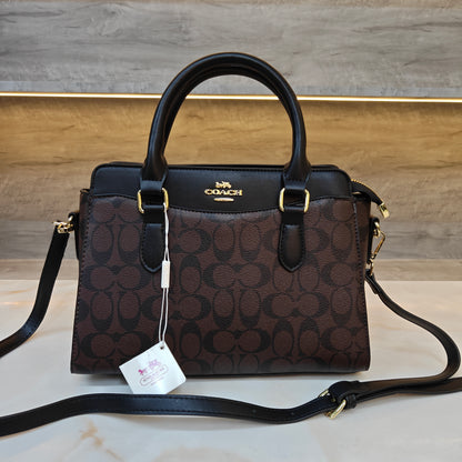 CH Satchel Bag (Coffee Black)