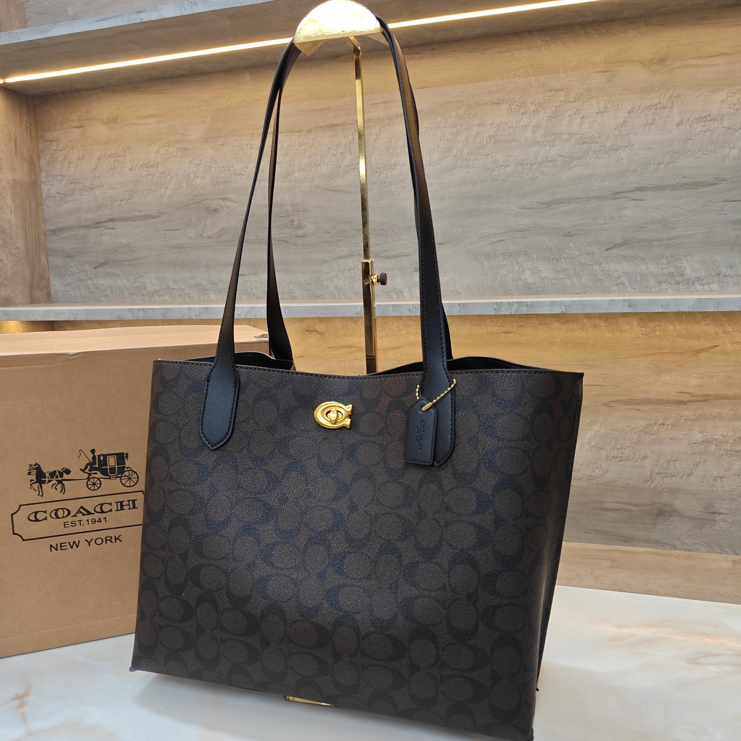 CH Willow Bag- Large (Coffee)