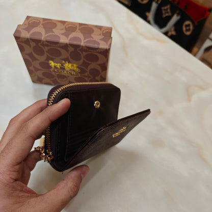 CH Mini Wallet - Coffee