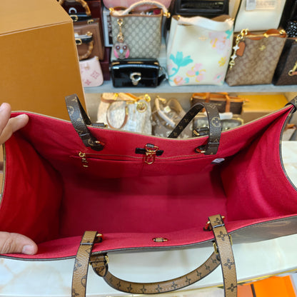 LVB 41cm OTG Large Tote Bag - Coffee (Double Box Ultra Premium)