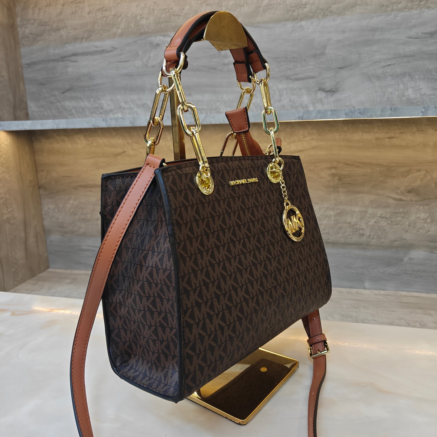 MK66 Satchel Bag (Coffee)