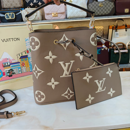 LVN Neo Neo MM Bucket Bag (Ultra Premium) - Beige