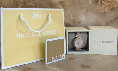 MK Analogue Parker Rose Gold Dial Women's Watch