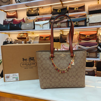 COCH City Tote - Tan Apricot