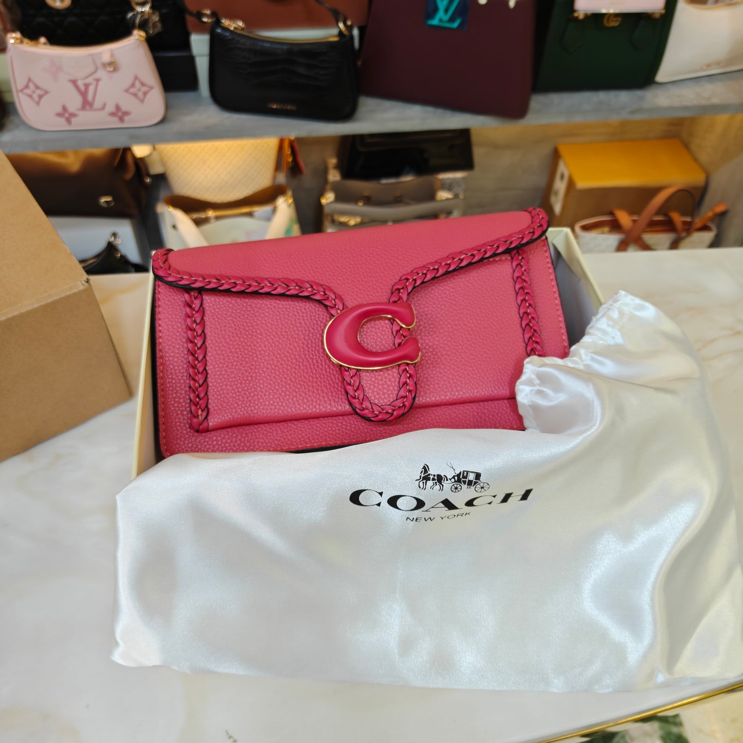 TABBY SHOULDER BAG 26 Limited Edition - Ultra Premium Pink Colour