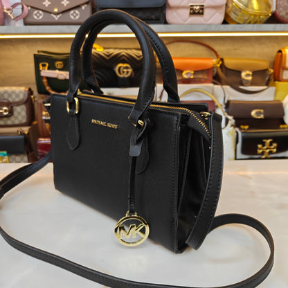 MK34 Satchel Bag (Midnight Black)