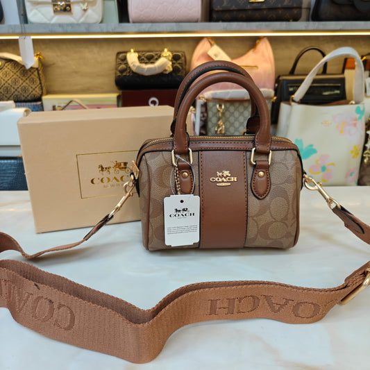 CH Speedy Crossbody Satchel - Tan Apricot