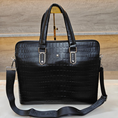 MB Laptop Bag Designer Black (Large)