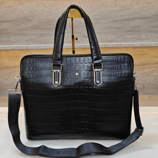 MB Laptop Bag Designer Black (Large)