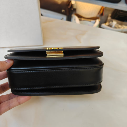 LW Goya Silk Handbag - Black (Ultra Premium)