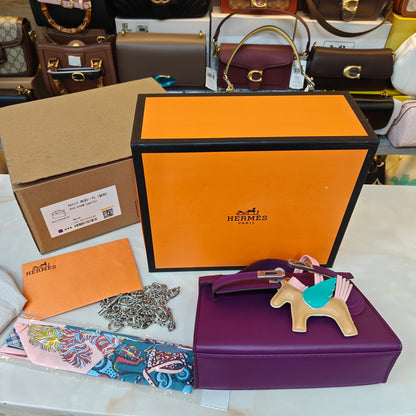 HRMS Mini Kelly- Purple (Ultra Premium Double Box)