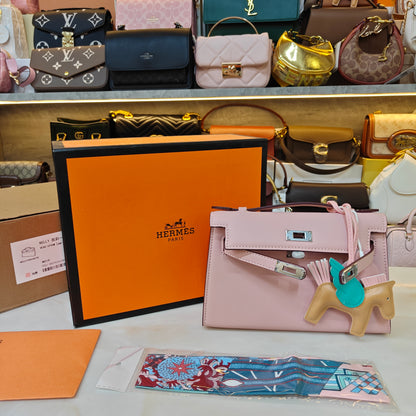 HRMS Mini Kelly- Pink (Ultra Premium Double Box)