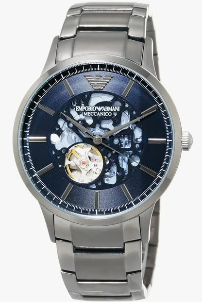 E A Renato Analog Blue Dial Men's