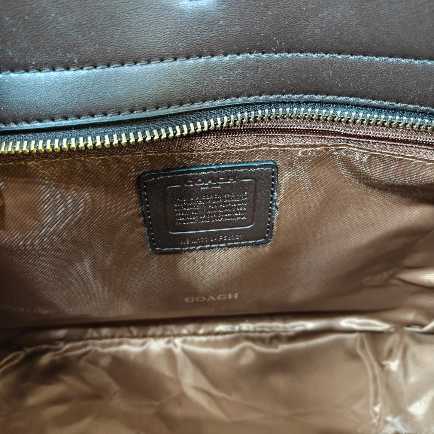 CH Tote Bag Ultra Premium - Coffee Apricot