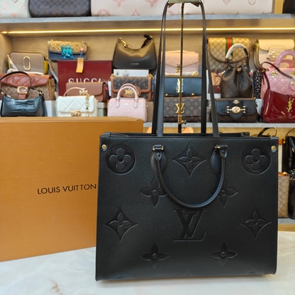 LVB 41cm OTG Large Tote Bag - Black (Double Box Ultra Premium)