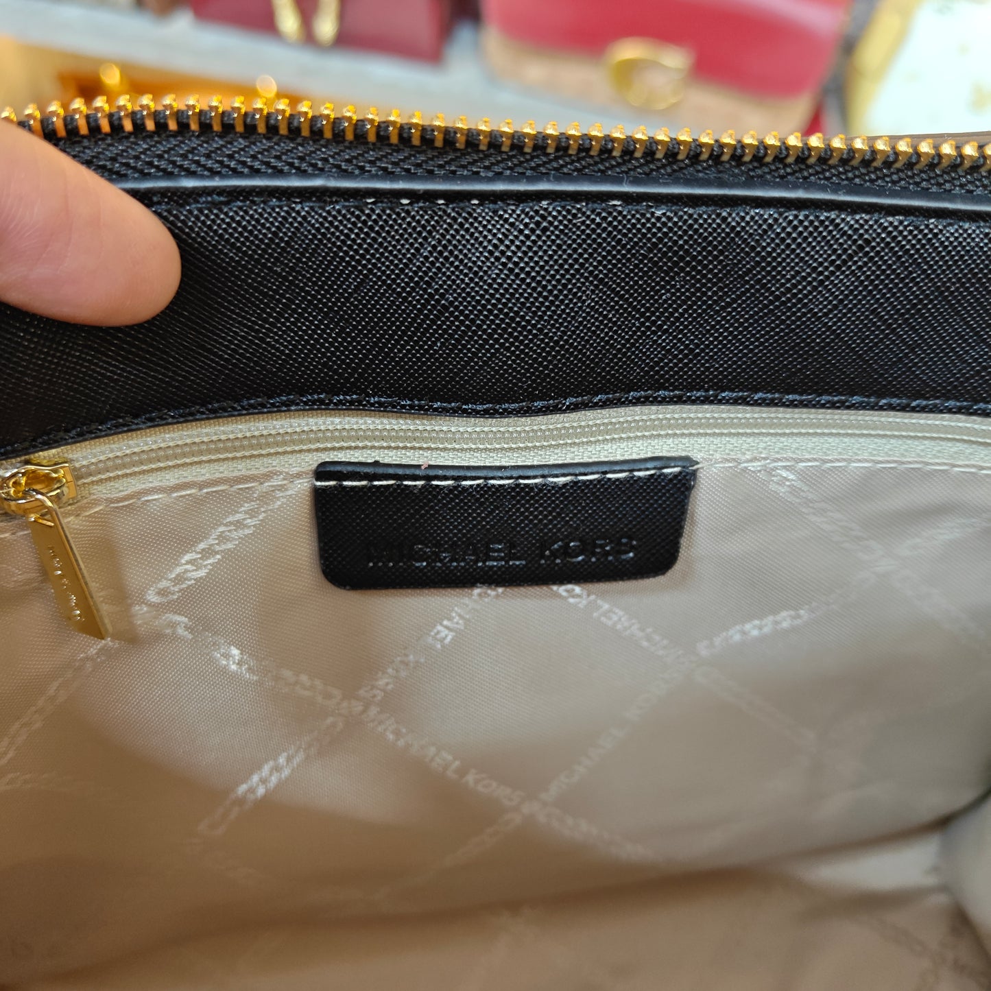 MK34 Satchel Bag (Midnight Black)