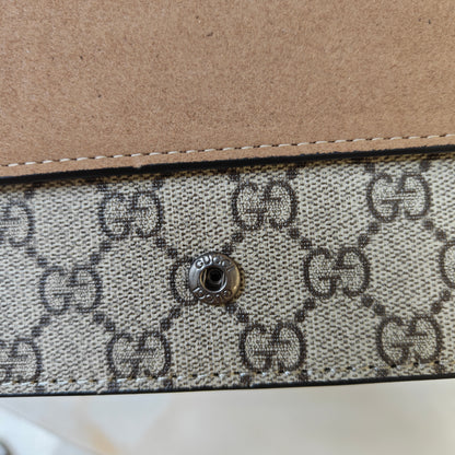 GG Diana Crossbody Bag (Double Box Packaging) - Beige Trim