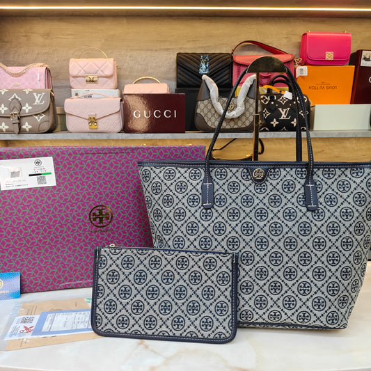 TB88 Tote Bag Ultra Premium with Box - Navy Blue