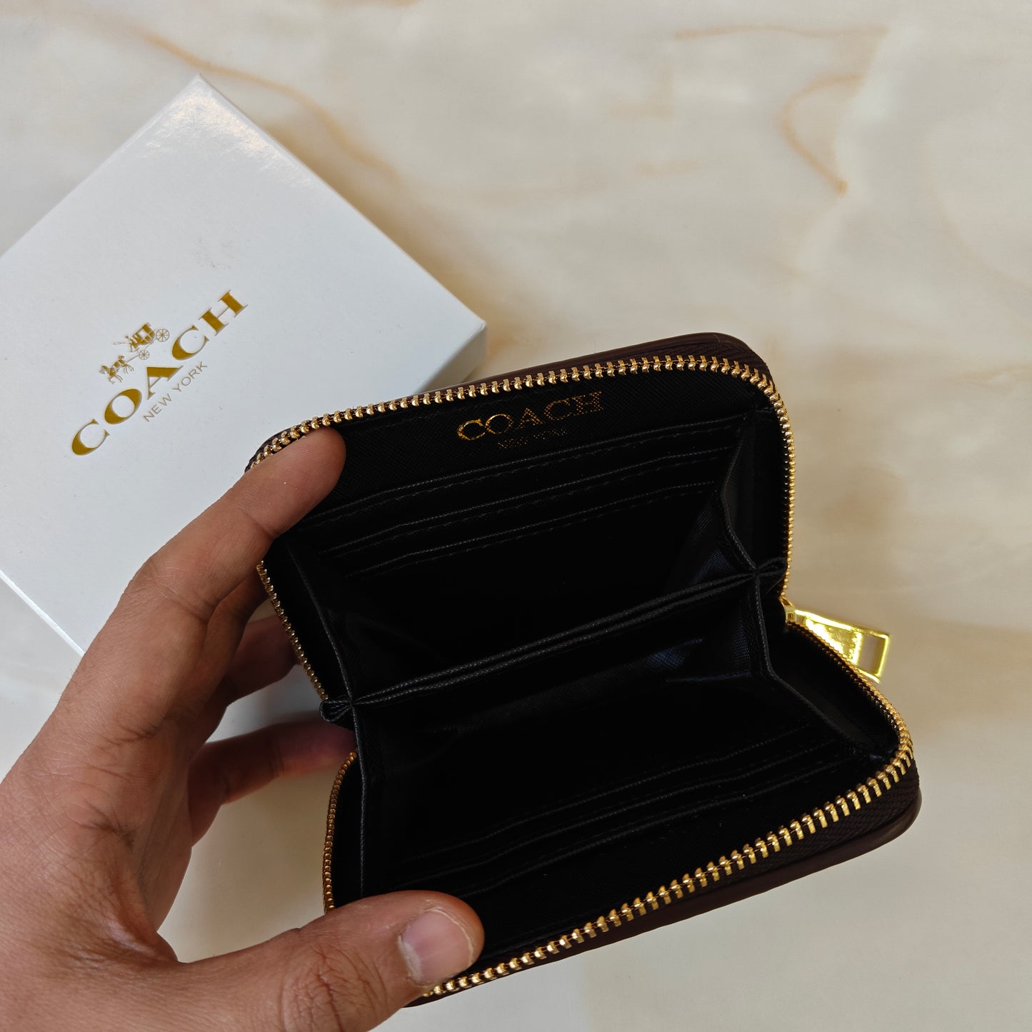 CH Mini Wallet - Chocolate