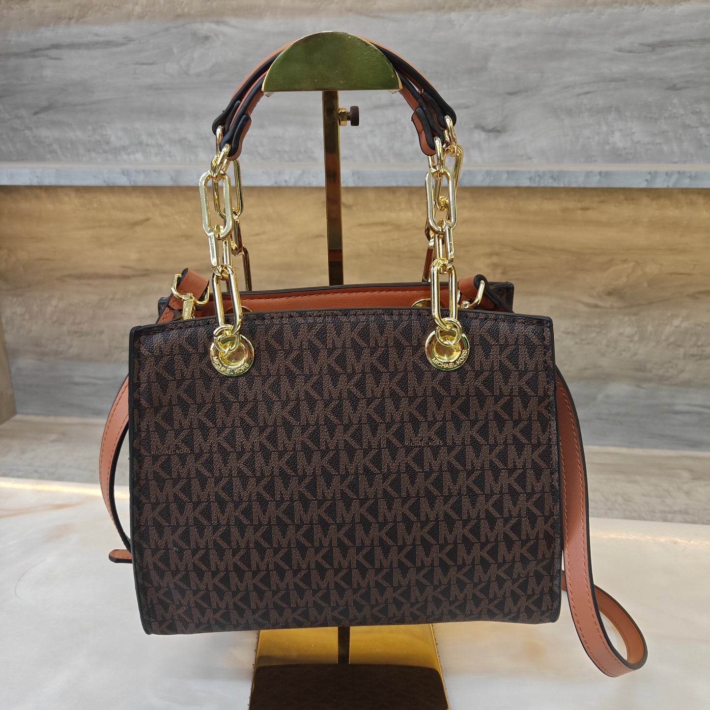 MK66 Satchel Bag (Coffee)