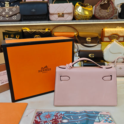 HRMS Mini Kelly- Pink (Ultra Premium Double Box)