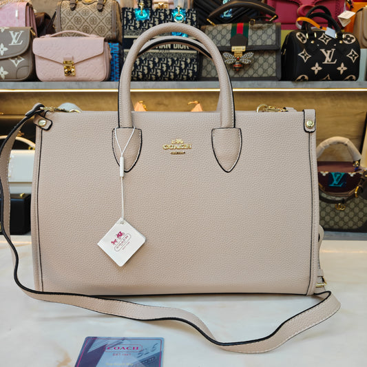 CH Ace Tote Bag - Beige Colour