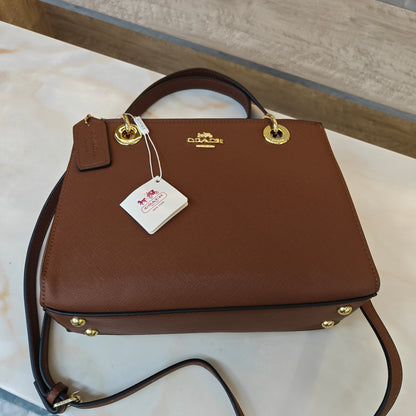 CH44 - Satchel Bag (Brown Colour)