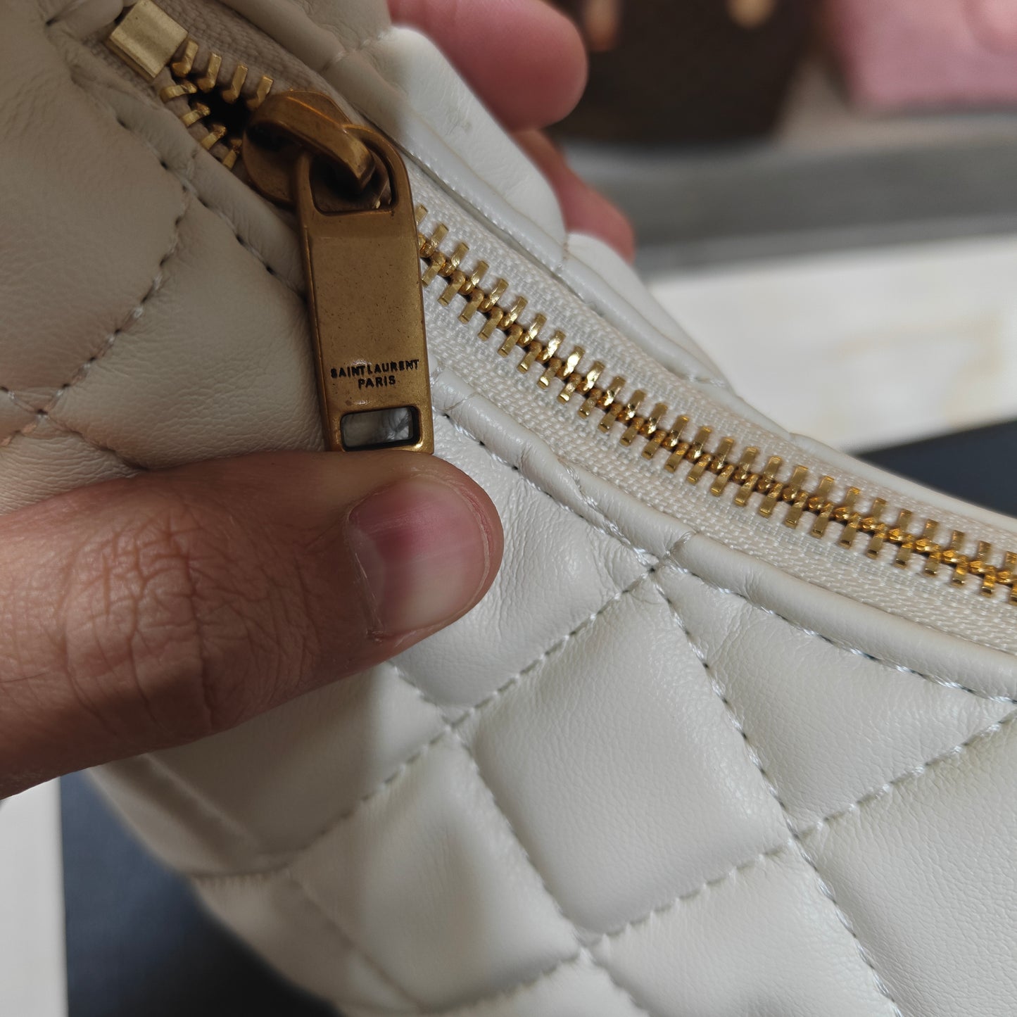 YSL99 Shoulder Bag - White