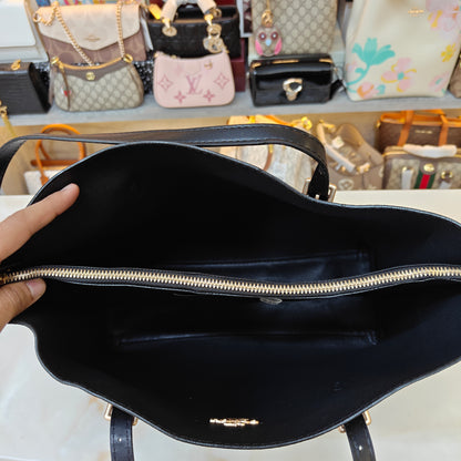 CH Mollie 3 Partition Tote Bag - Coffee