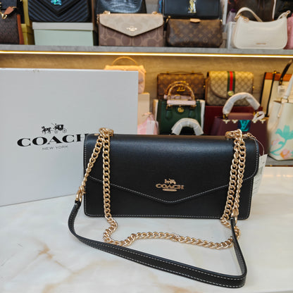 CH Klare Envelope Sling/Shoulder Bag - Midnight Black (Ultra Premium)