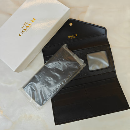 CH Long Wallet - Black Apricot