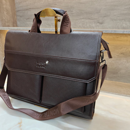 MB Laptop Bag - Coffee Colour (Large Size)