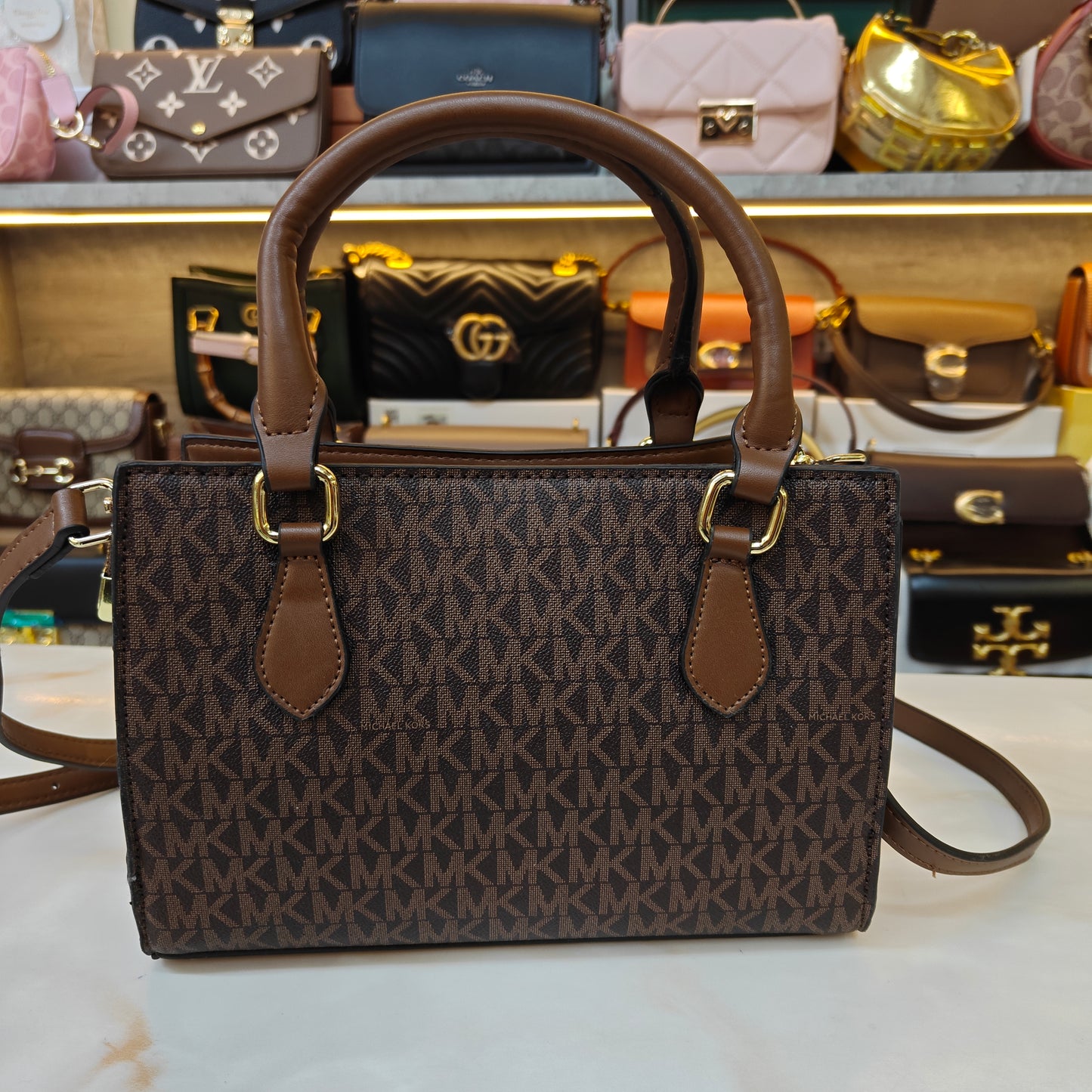 MK34 Satchel Bag (Coffee)
