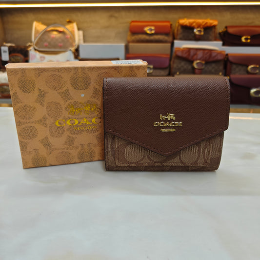 CH Mini Wallet - Coffee Apricot