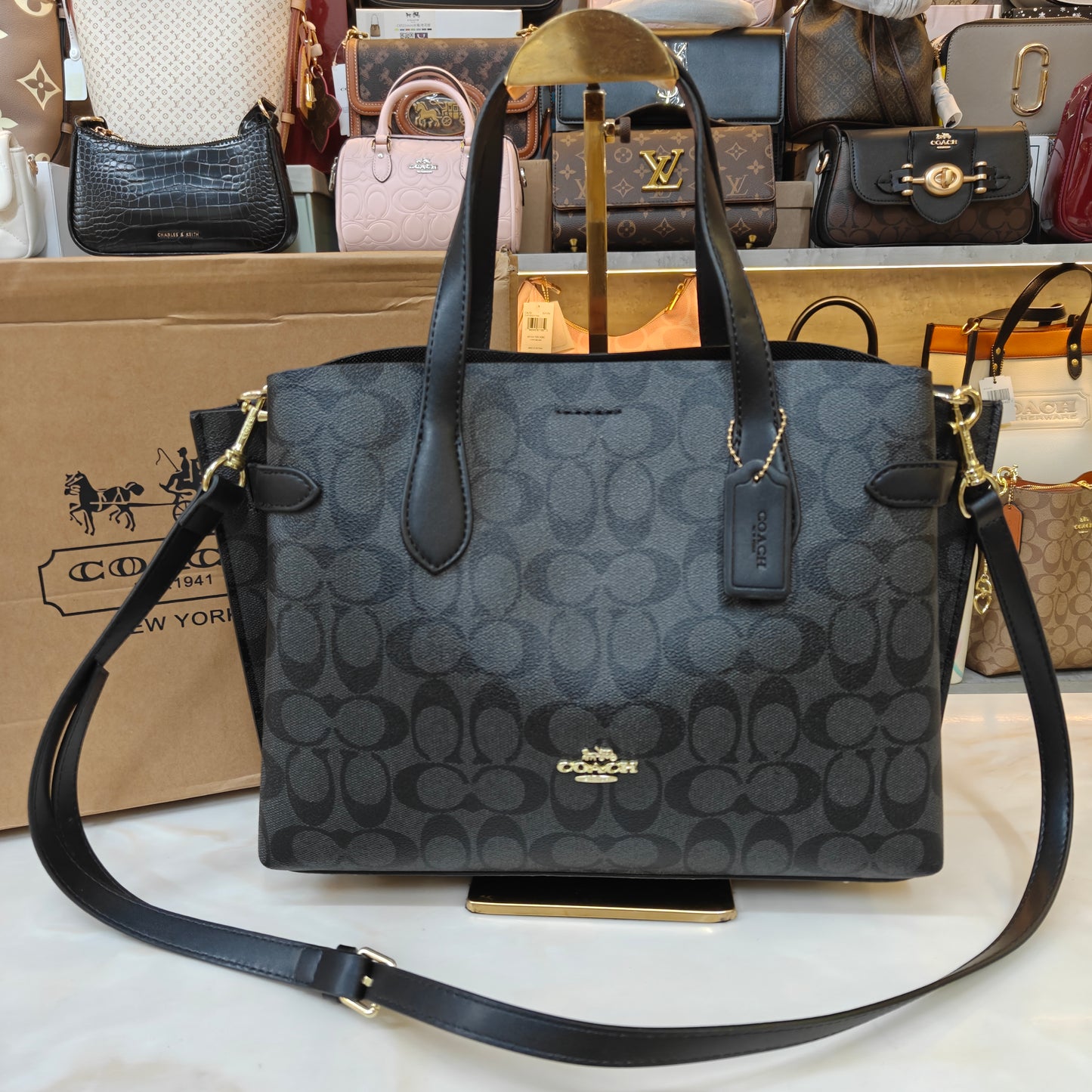 CH Hanna Carryall -  Black Grey