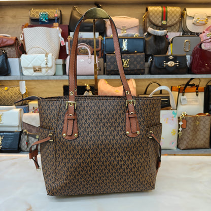 MK 3 Partition Tote Bag - Coffee