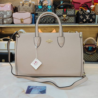 CH Ace Tote Bag - Beige Colour