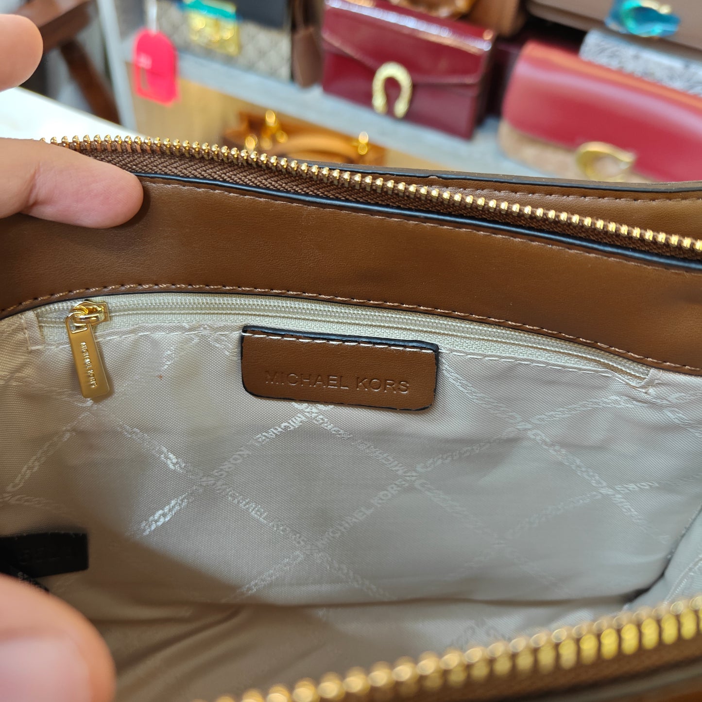 MK34 Satchel Bag (Coffee)