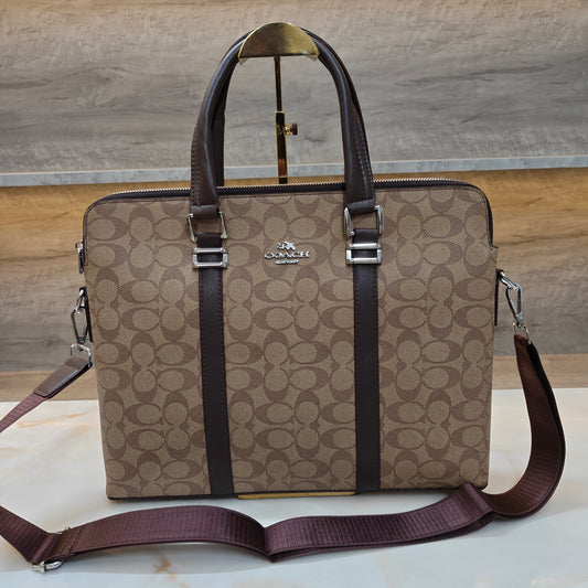 CH Laptop Bag - Apricot Coffee