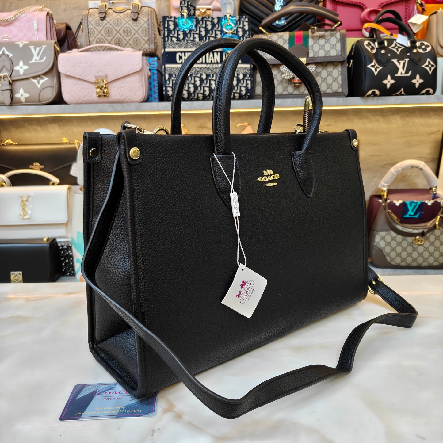 CH Ace Tote Bag - Midnight Black Colour