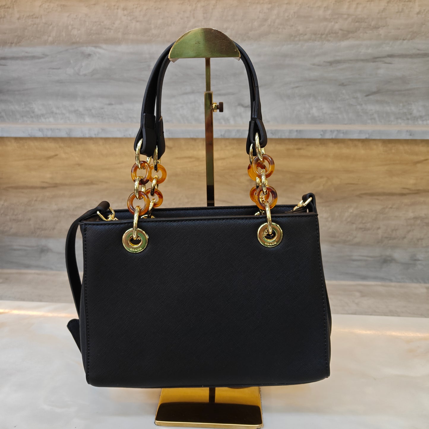 CH44 - Satchel Bag (Black Colour)
