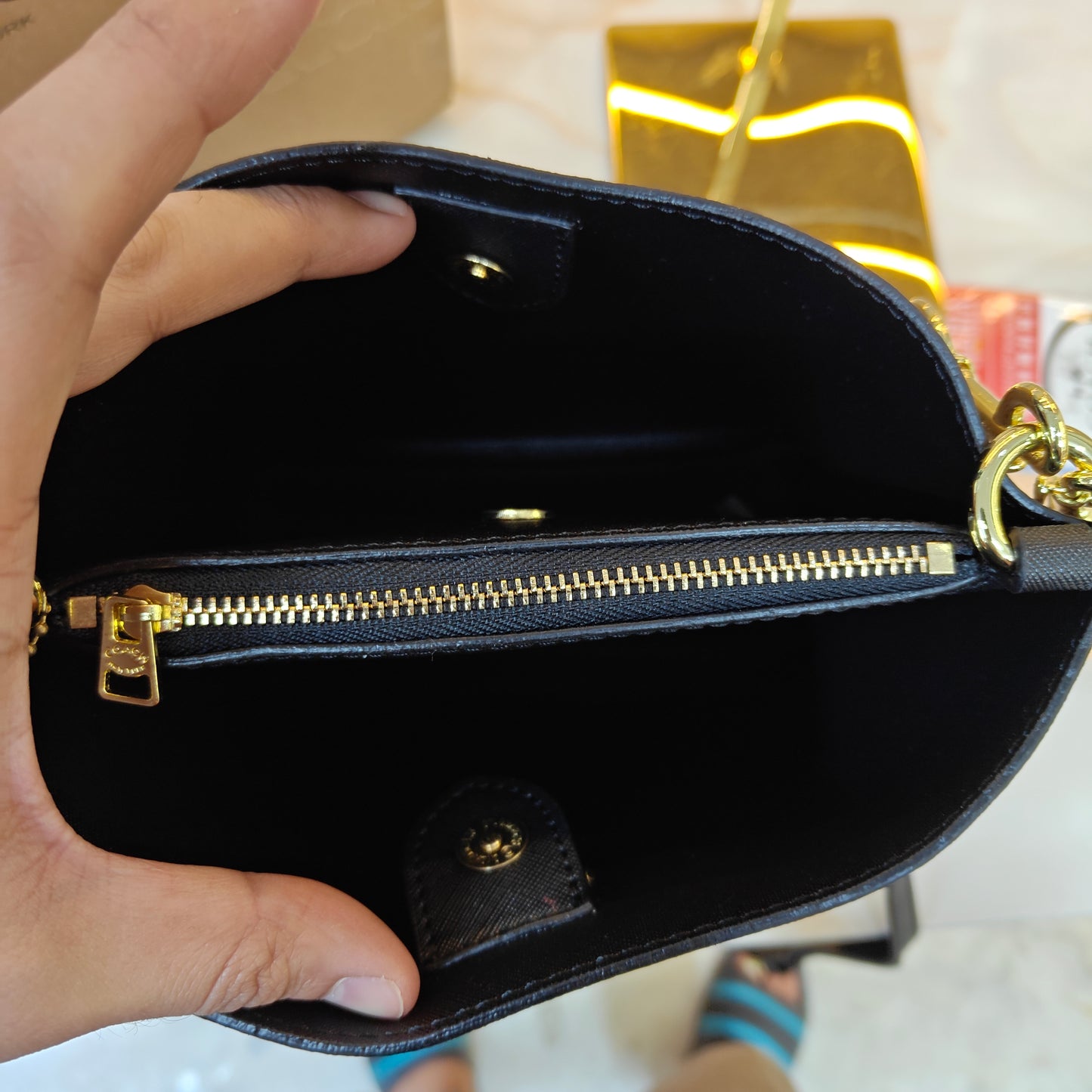 CH Bucket Bag - Coffee Colour