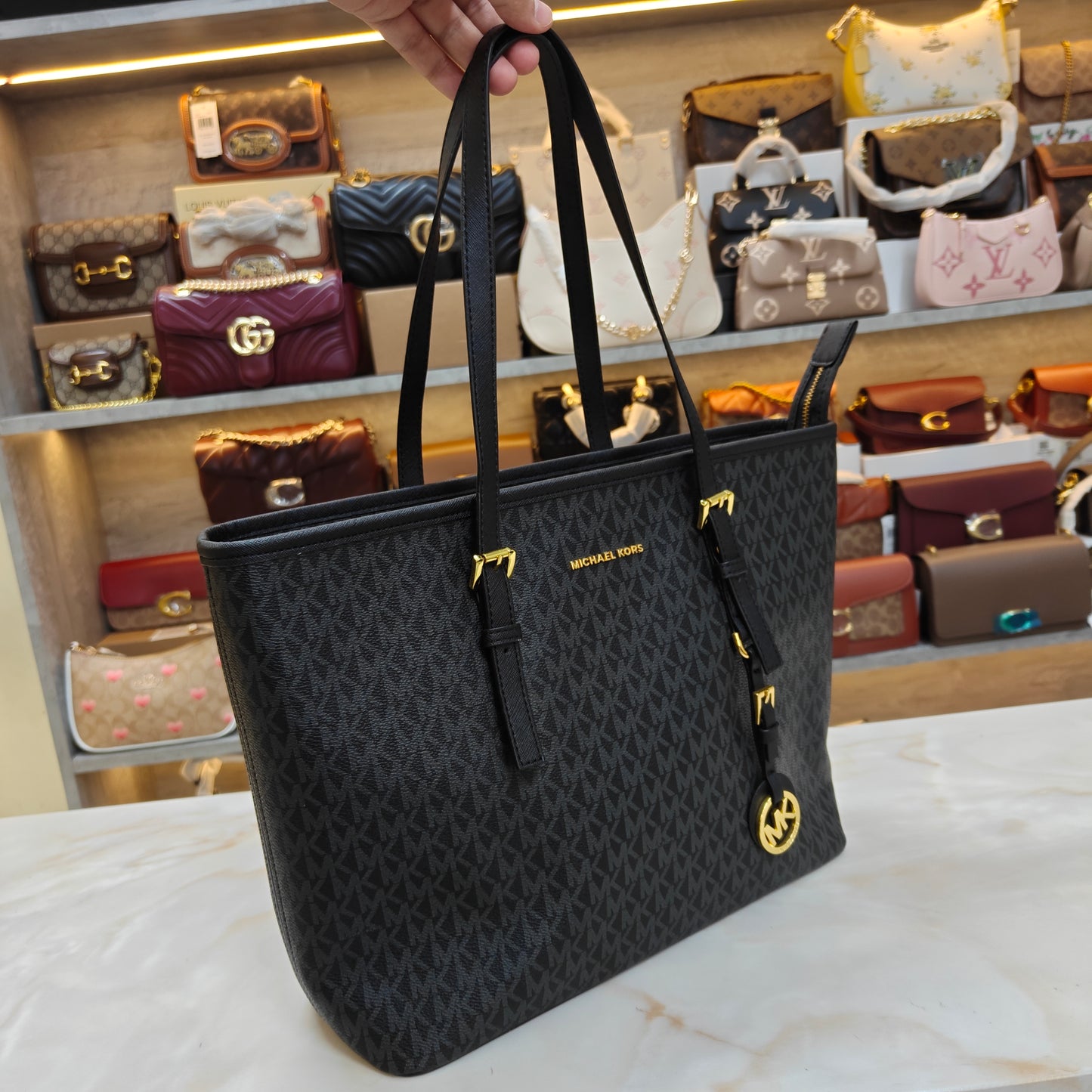 MK Large Tote - Black