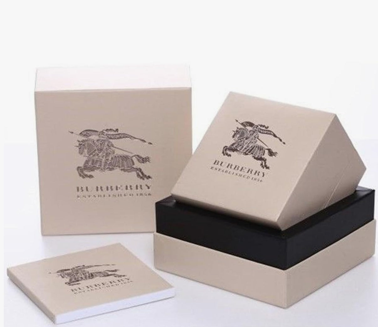 Brbry Swiss Rare Gunmetal Black Gray Date Dial 38mm Unisex Men Women Stainless Steel