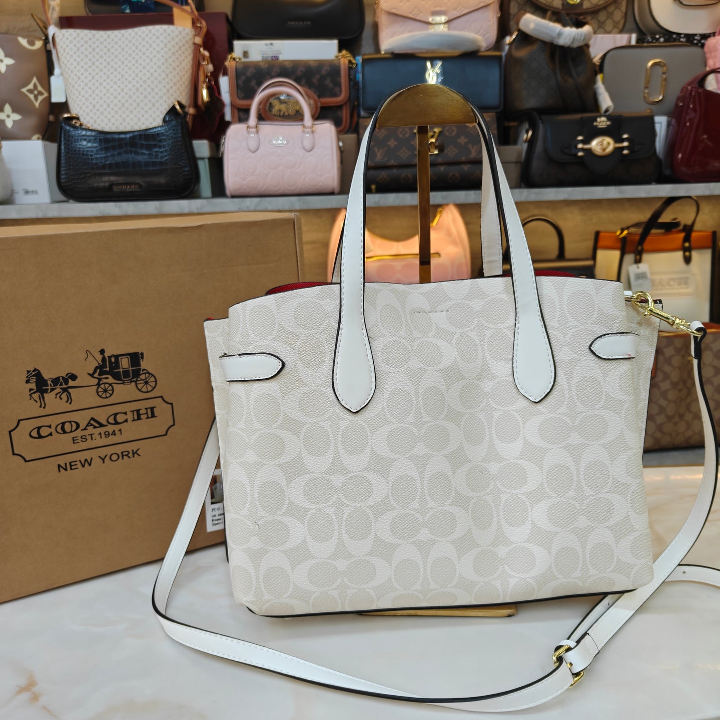CH Hanna Carryall - Pearl White